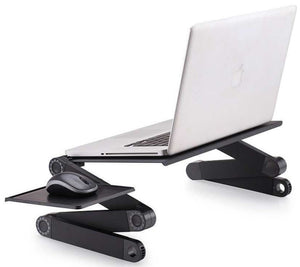 Folding Adjustable Desk – Retractable Aluminum Alloy Laptop Stand