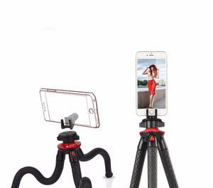 Compatible with Apple, Tripod Octopus Portable Stand Selfie Live Tripod