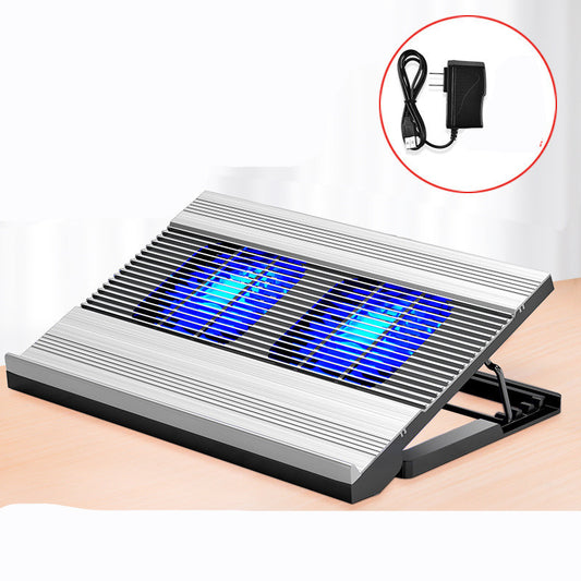 Laptop radiator air cooling