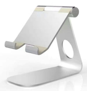 Adjustable Tablet & Phone Stand – Compatible with Apple Devices, Desk Mount Bracket