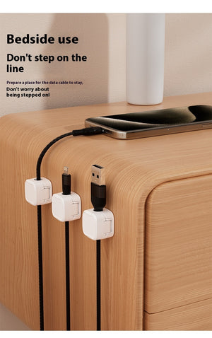 Magnetic Cable Clip – Adjustable Cord Holder & Desk Wire Organizer