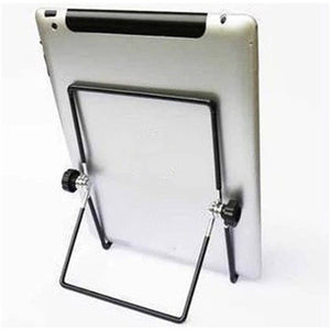 Iron Wire Folding Tablet & Phone Stand – Compatible with Apple Devices, Desktop & Ipad Air, Lazy Stand for Easy Viewing