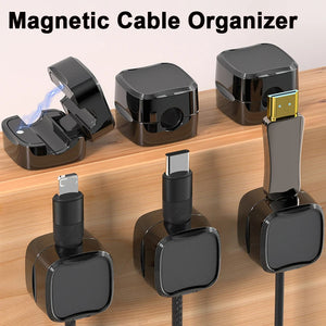 Magnetic Cable Clip – Adjustable Cord Holder & Desk Wire Organizer