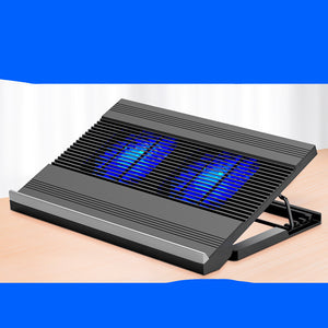 Laptop radiator air cooling