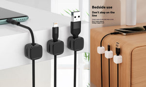 Magnetic Cable Clip – Adjustable Cord Holder & Desk Wire Organizer